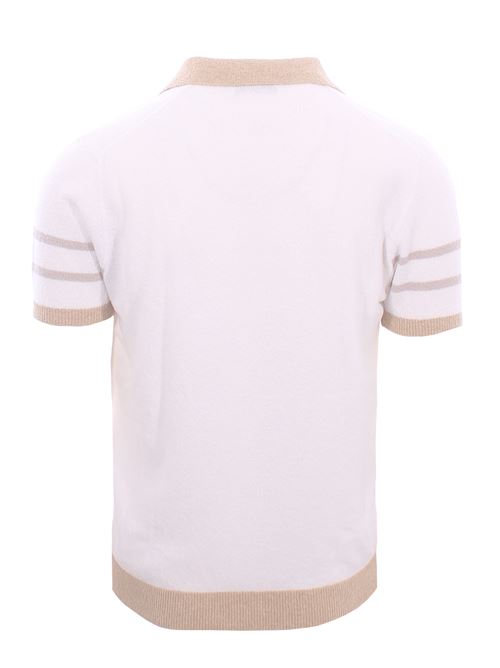 polo skipper riga piazzata LA BOTTEGA DEL CASHMERE | 87153416